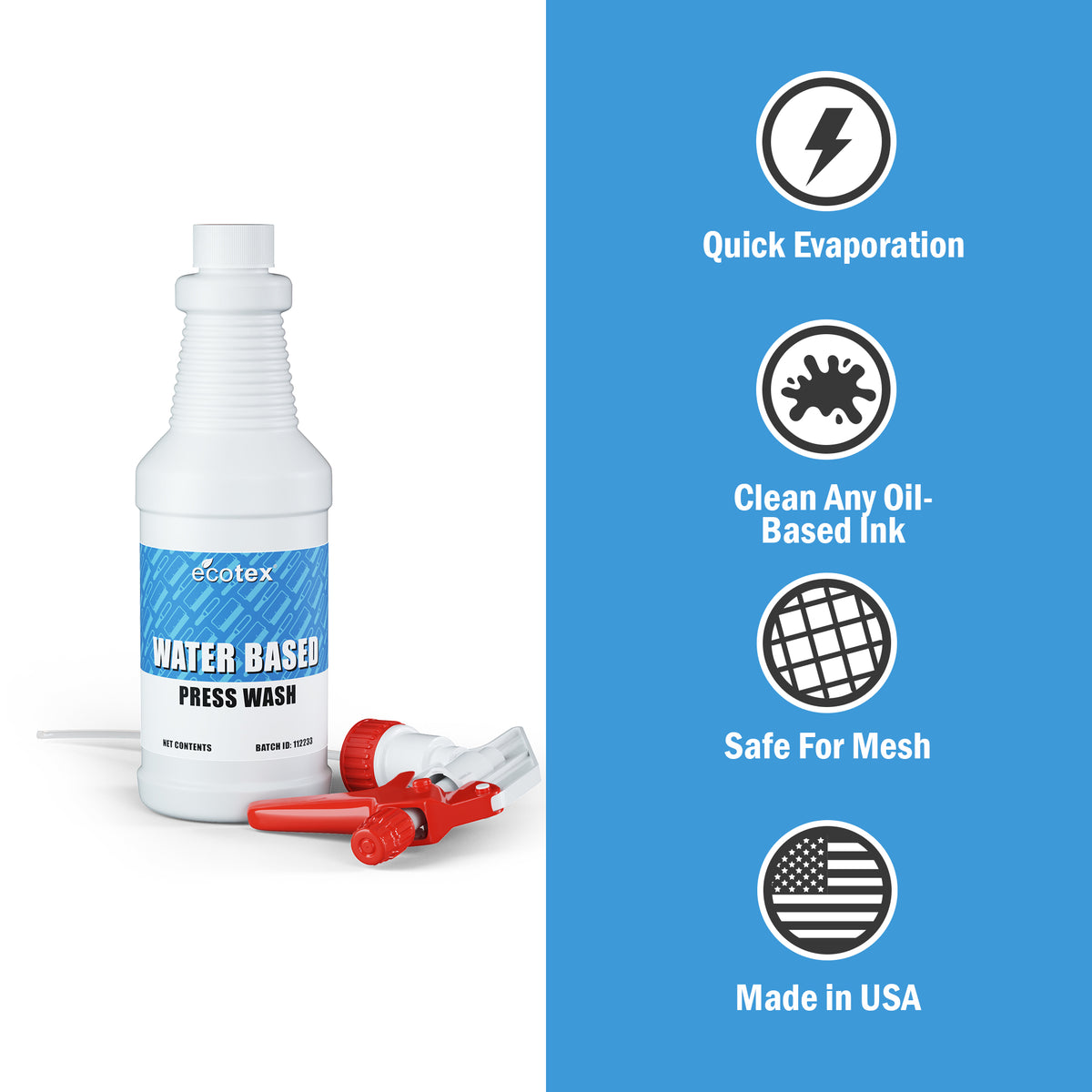 Ecotex® Water Based Screen Printing Press Wash - ScreenPrintDirect