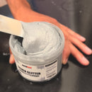 Rapid Cure Silver Glitter Screen Printing Plastisol Ink - ScreenPrintDirect