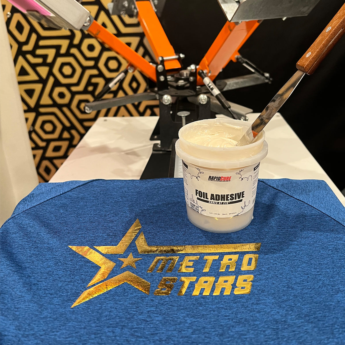 Rapid Cure Screen Printing Foil Adhesive - ScreenPrintDirect