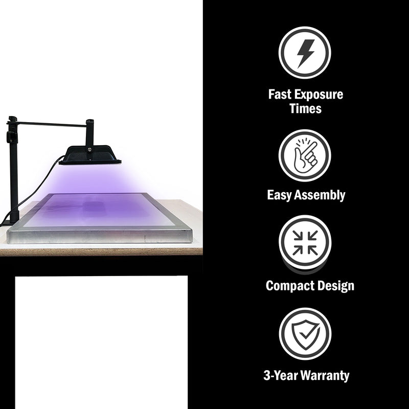 UV LED Screen Printing Exposure Unit - ScreenPrintDirect