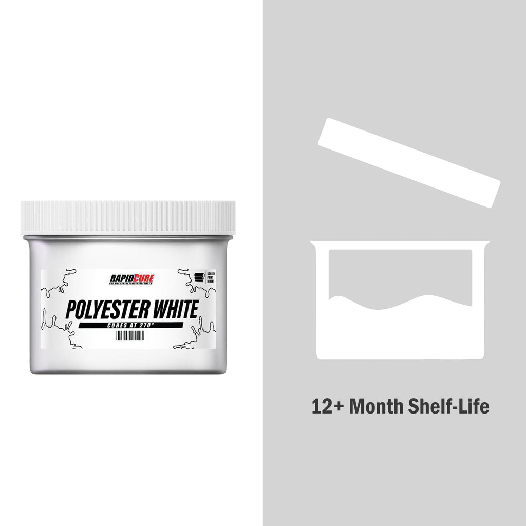 Cure Polyester Order Rapid Cure Polyester White Screen Printing Plastisol Ink– Screen ...