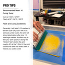 Rapid Cure Gold Glitter Screen Printing Plastisol Ink - ScreenPrintDirect