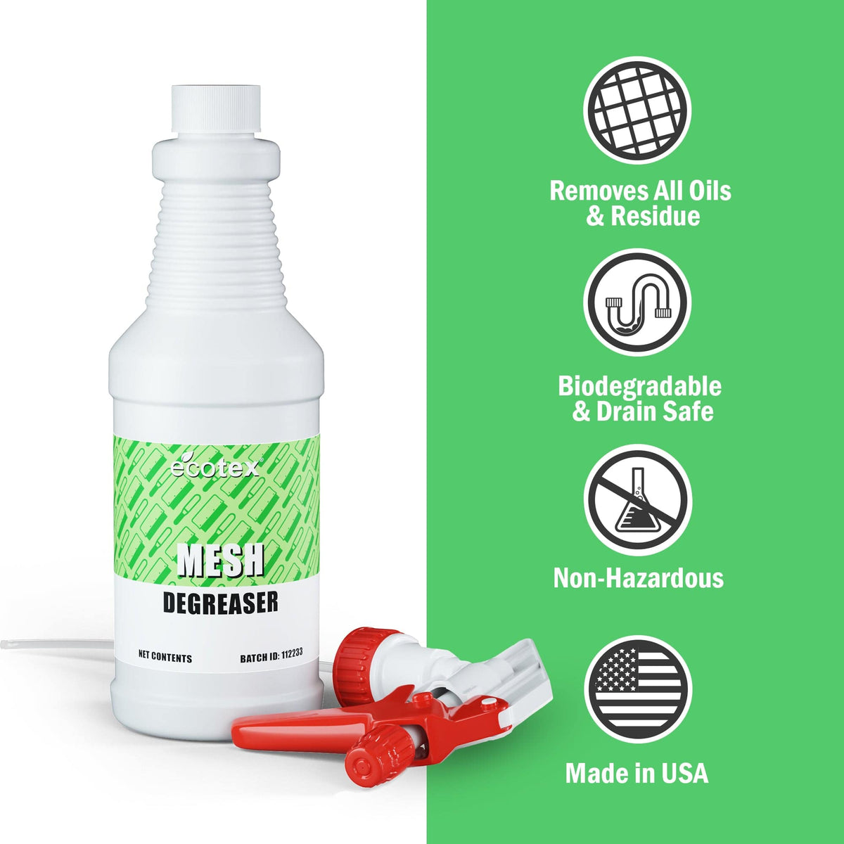 Ecotex® Screen Printing Degreaser - Screen Print Direct