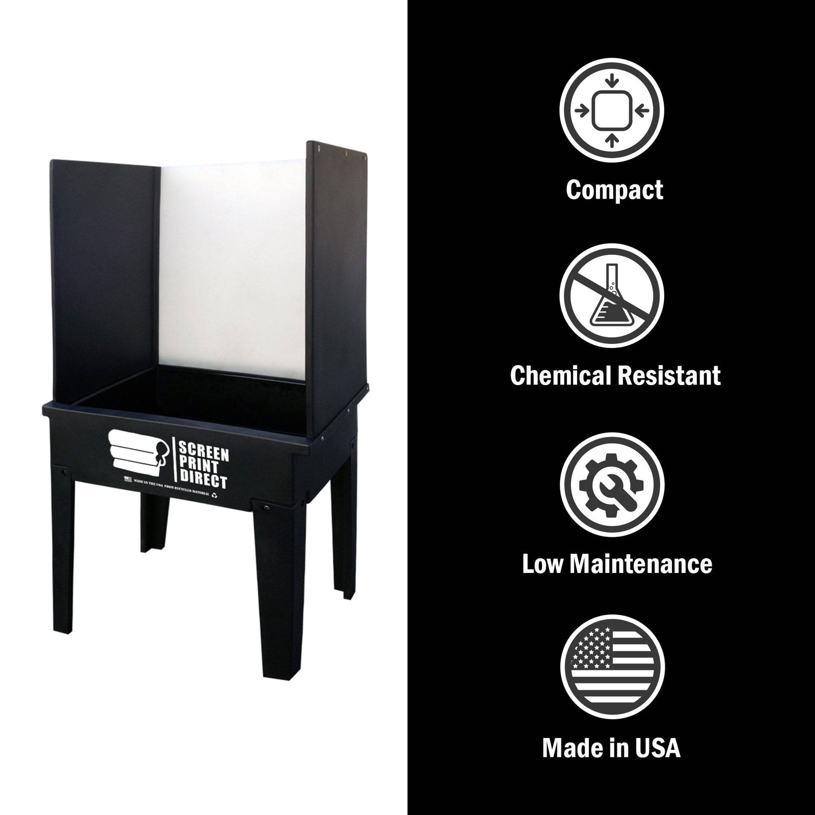 Ecotex® Screen Printing Washout Booth Screen Print Direct