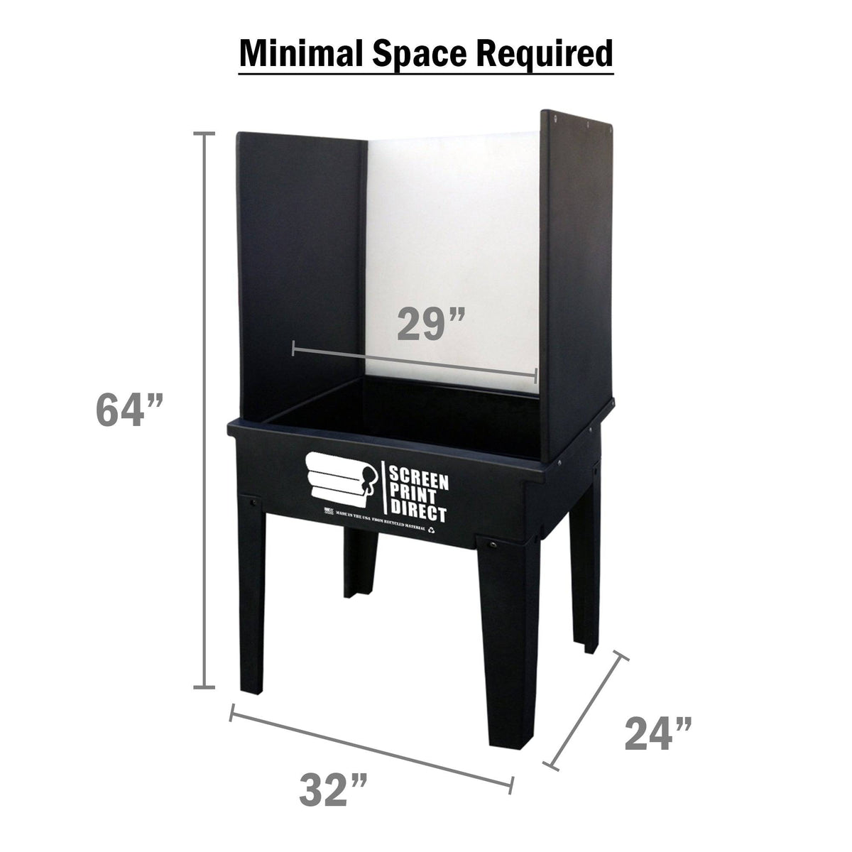 Ecotex® Screen Printing Washout Booth - Screen Print Direct