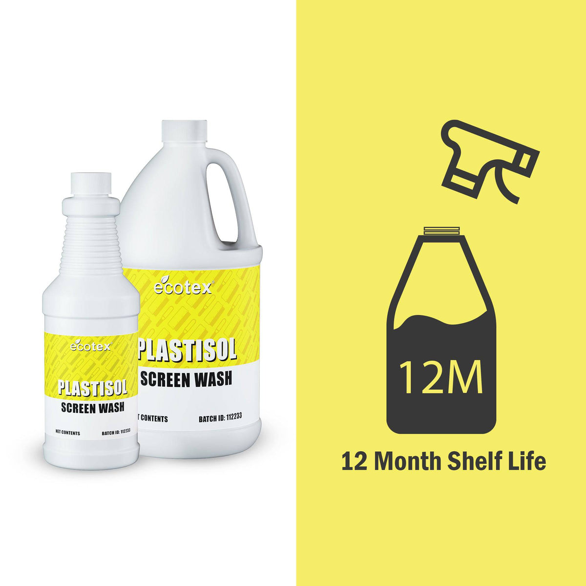 Ecotex® Screen Printing Plastisol Screen Wash - Screen Print Direct