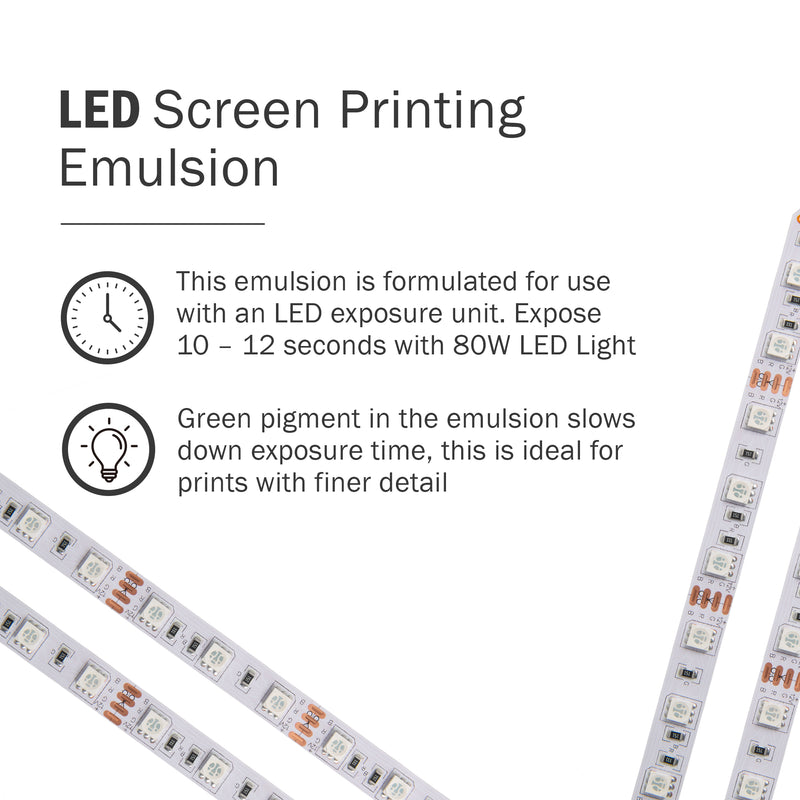 led screen printing emulsion, screen printing supplies, screen print direct 