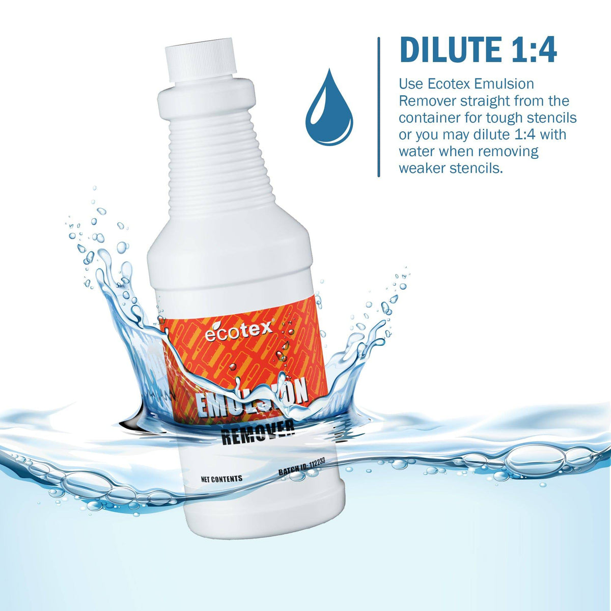 Ecotex® Screen Printing Emulsion Remover | Screen Print Direct