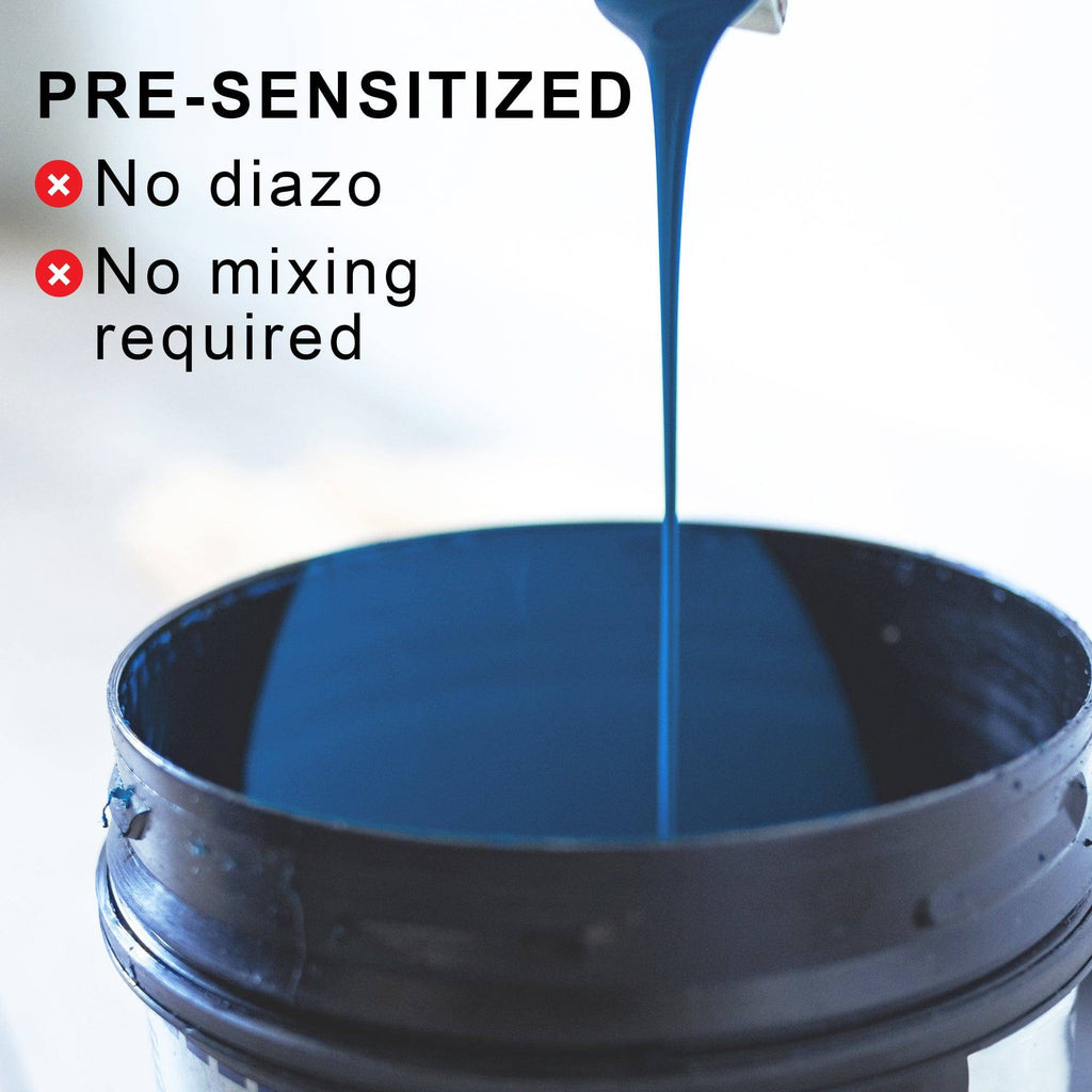 Ecotex® WR-BLUE - Water Resistant Diazo Screen Printing Emulsion