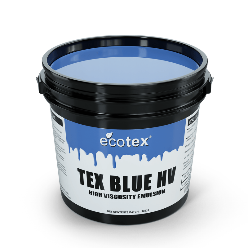 Screen Print Direct Emulsion Ecotex® Blue High Viscosity Textile Emulsion
