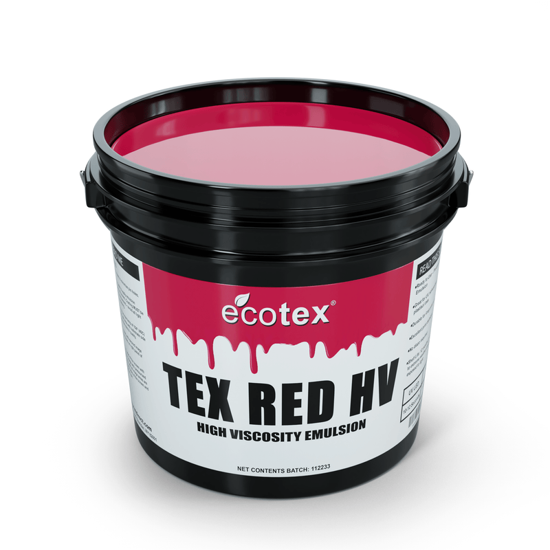 Screen Print Direct Emulsion Ecotex Red High Viscosity Textile Emulsion for Screen Printing Ecotex® Red High Viscosity Textile Emulsion screen-printing-supplies