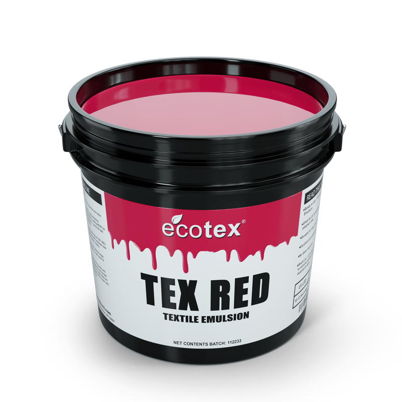 Screen Print Direct Emulsion Ecotex® Red Textile Emulsion