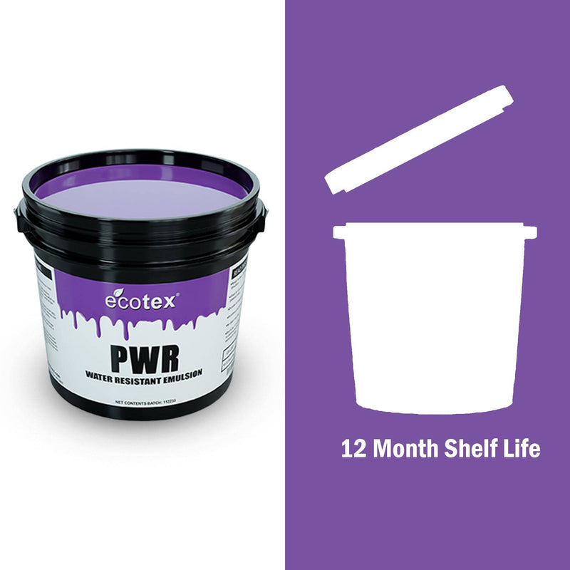 Ecotex® PWR Water Resistant Screen Printing Emulsion - Screen Print Direct