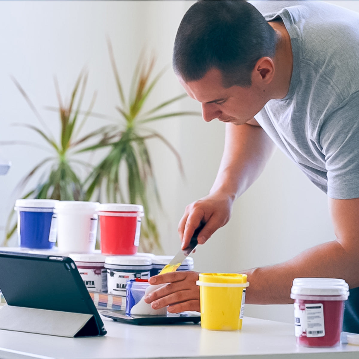 Rapid Cure Plastisol Ink Mixing System Kit - Screen Print Direct