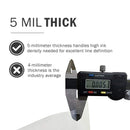 17" x 22" Waterproof Inkjet Film Sheets (OPEN BOX) - ScreenPrintDirect