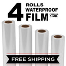17" x 100' Waterproof InkJet Film Roll - Screen Print Direct