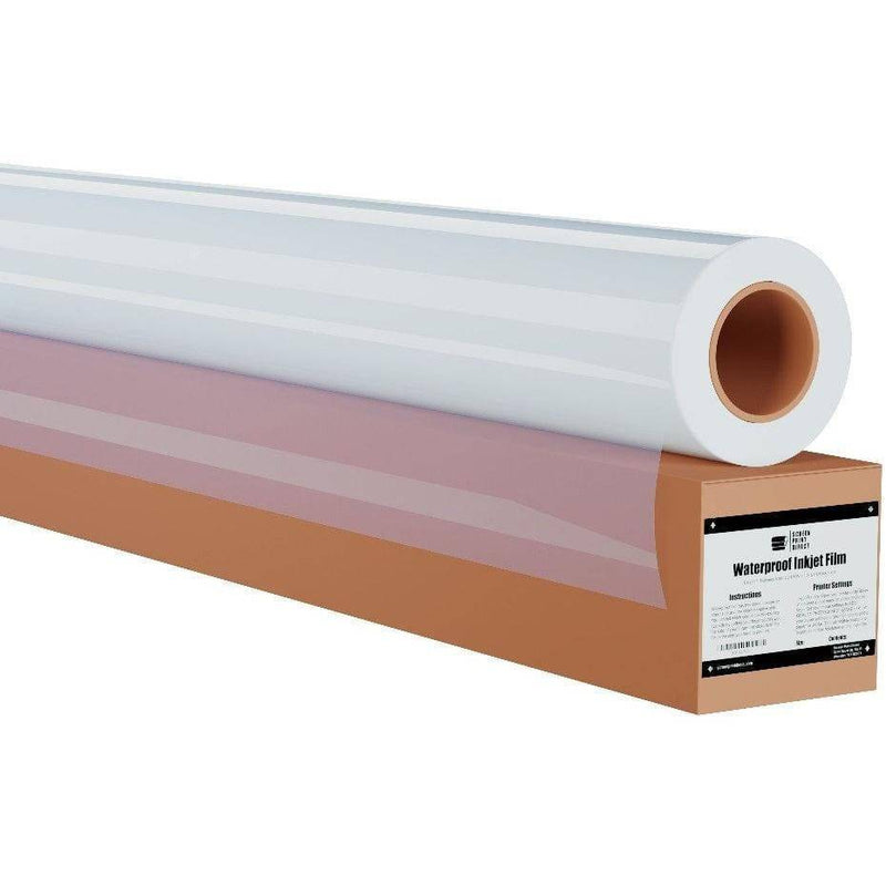 17" x 100' Waterproof InkJet Film Roll - Screen Print Direct