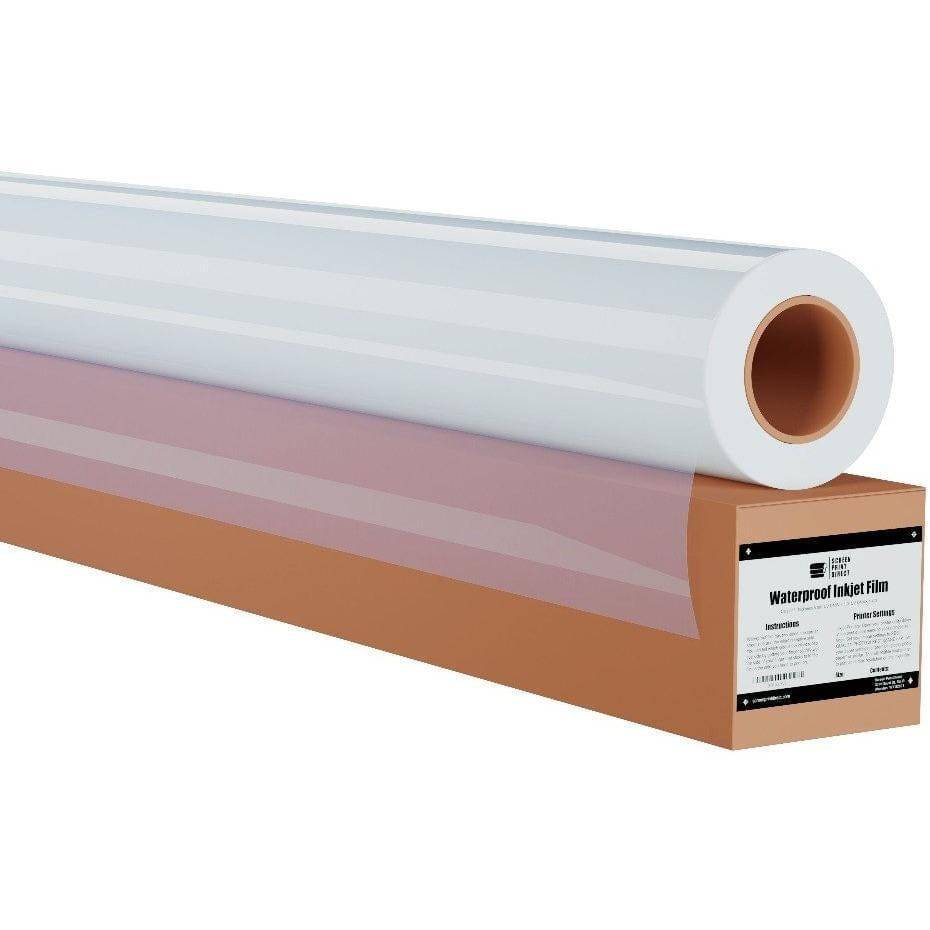 44" x 100' Waterproof InkJet Film Roll - Screen Print Direct
