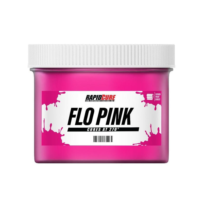 Rapid Cure Fluorescent Pink Screen Printing Plastisol Ink - Screen Print Direct