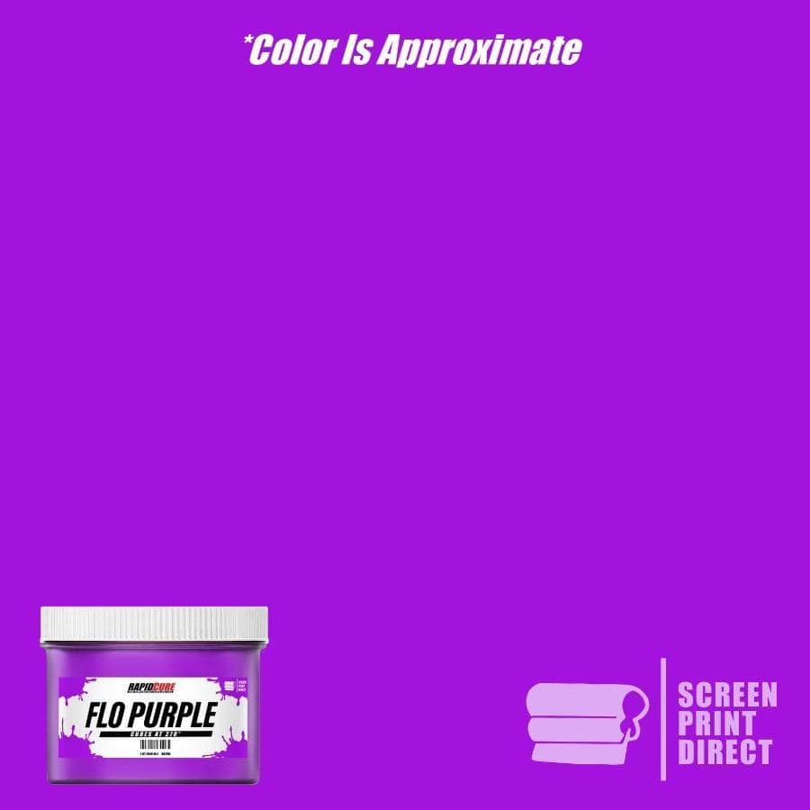 Rapid Cure Fluorescent Purple Screen Printing Plastisol Ink - Screen Print Direct