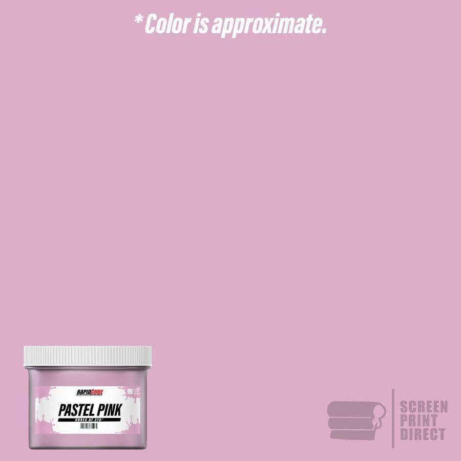 Rapid Cure Pastel Pink Screen Printing Plastisol Ink - Screen Print Direct