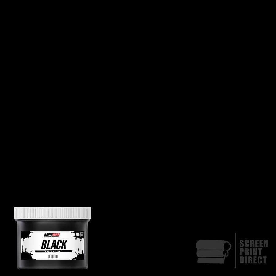 Rapid Cure Black Screen Printing Plastisol Ink - Screen Print Direct