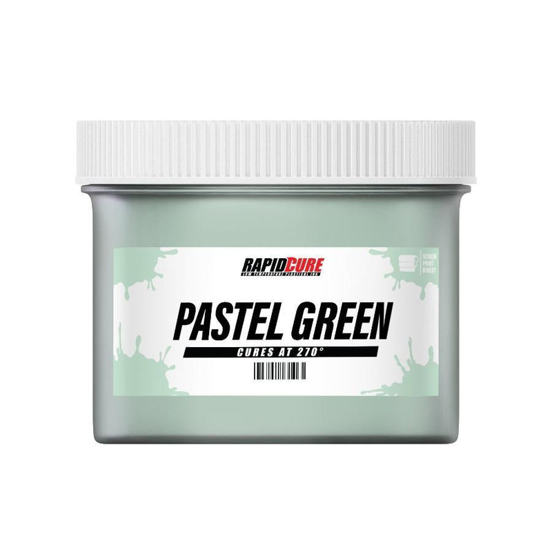 Rapid Cure Pastel Green Screen Printing Plastisol Ink - Screen Print Direct