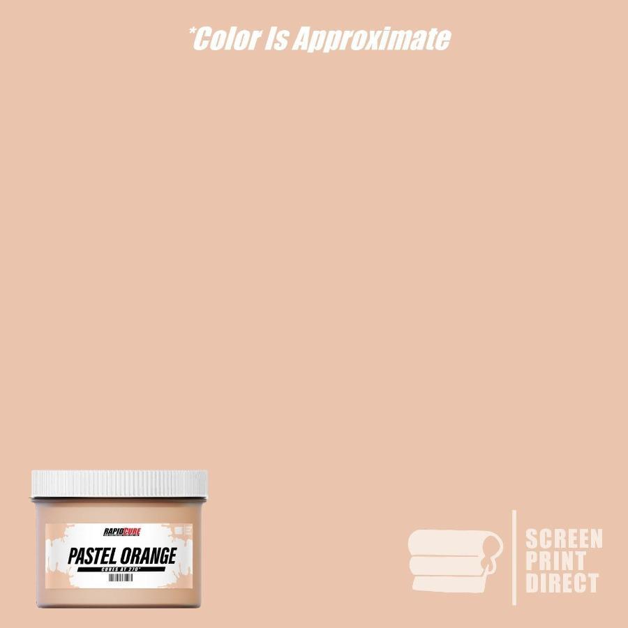 Rapid Cure Pastel Orange Screen Printing Plastisol Ink - Screen Print Direct