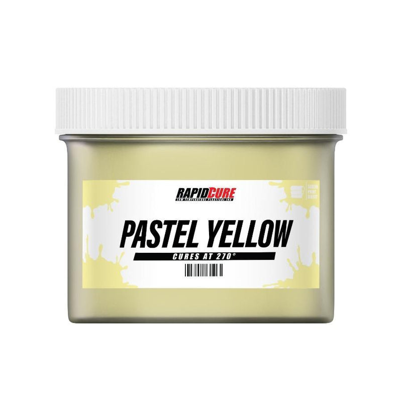 Rapid Cure Pastel Yellow Screen Printing Plastisol Ink - Screen Print Direct