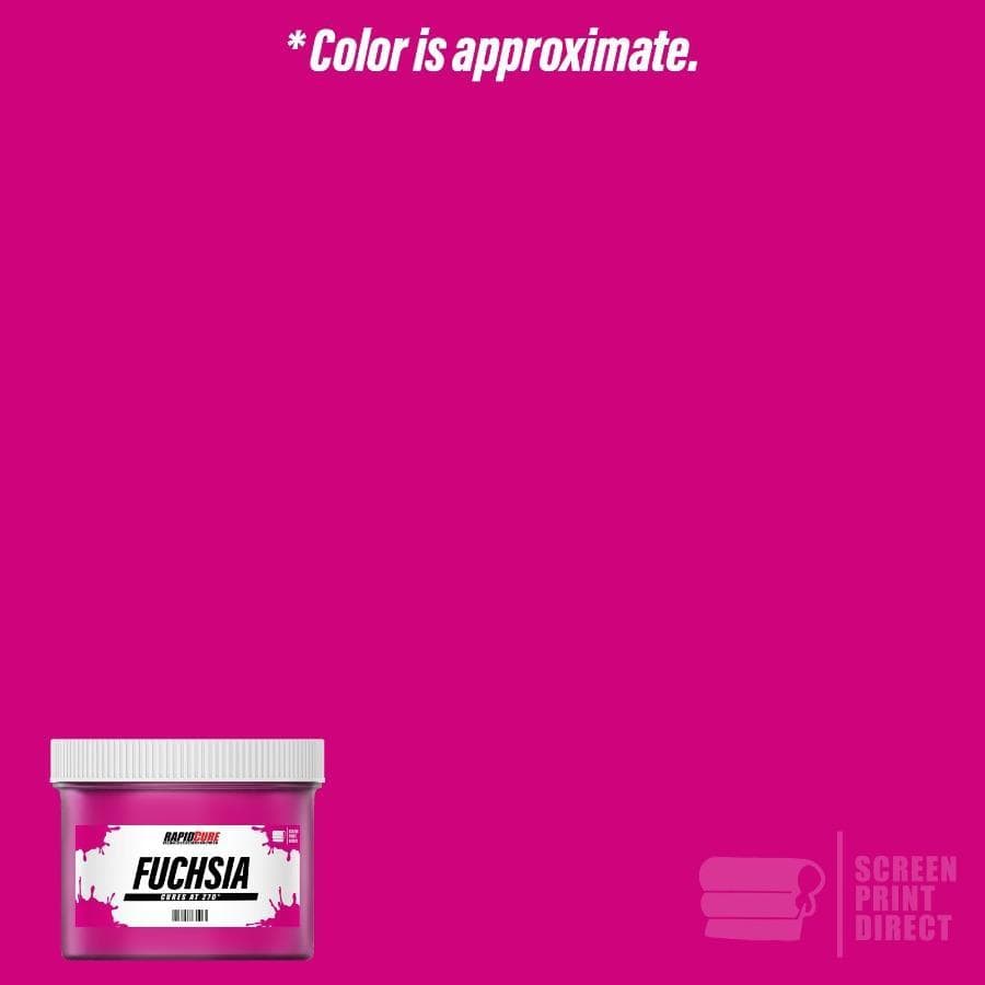 Rapid Cure Fuchsia Screen Printing Plastisol Ink - Screen Print Direct