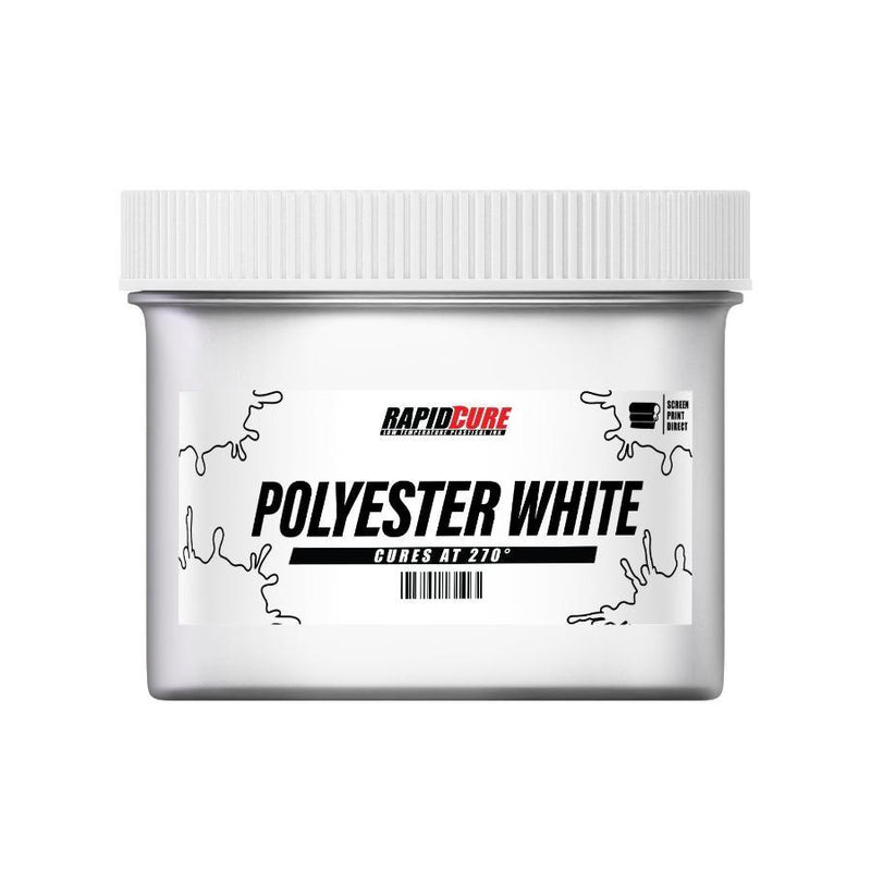 Rapid Cure Polyester White Screen Printing Plastisol Ink - Screen Print Direct