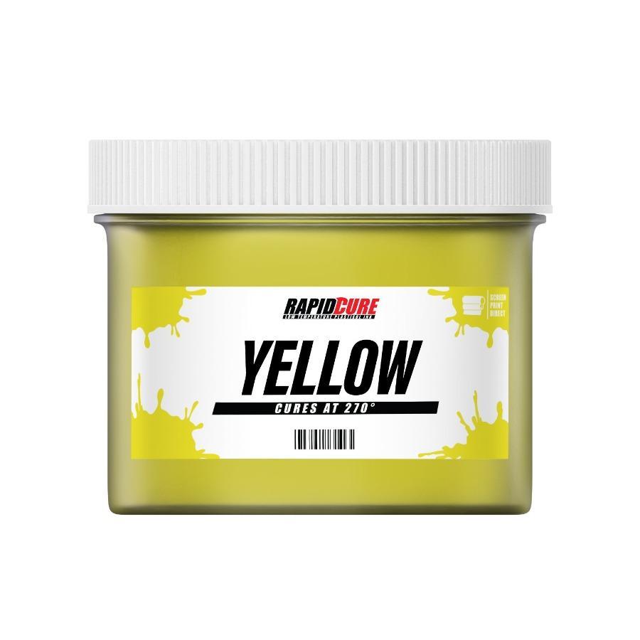 Rapid Cure Yellow Screen Printing Plastisol Ink - Screen Print Direct