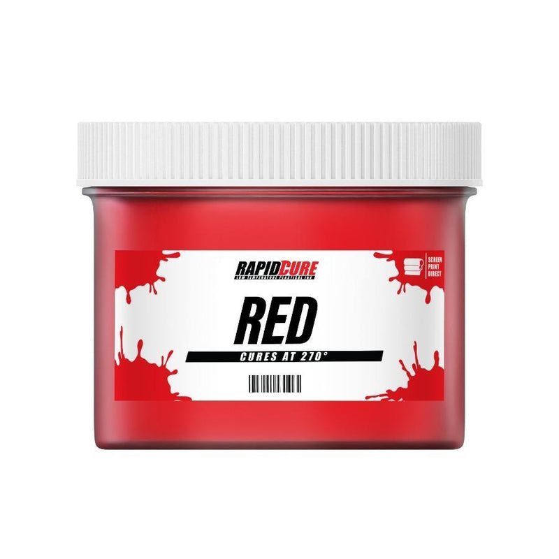 Rapid Cure Red Screen Printing Plastisol Ink - Screen Print Direct