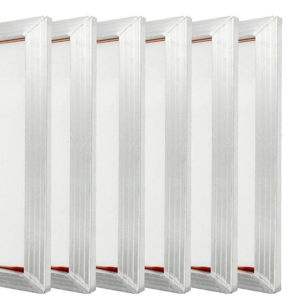 ALSIX 20 × 24 Aluminum Frame Dry Sift Screen Set of 4, 60 90 110 200 Mesh  Screen Printing Frames, 250 165 150 75 Micron Pollen Sifter