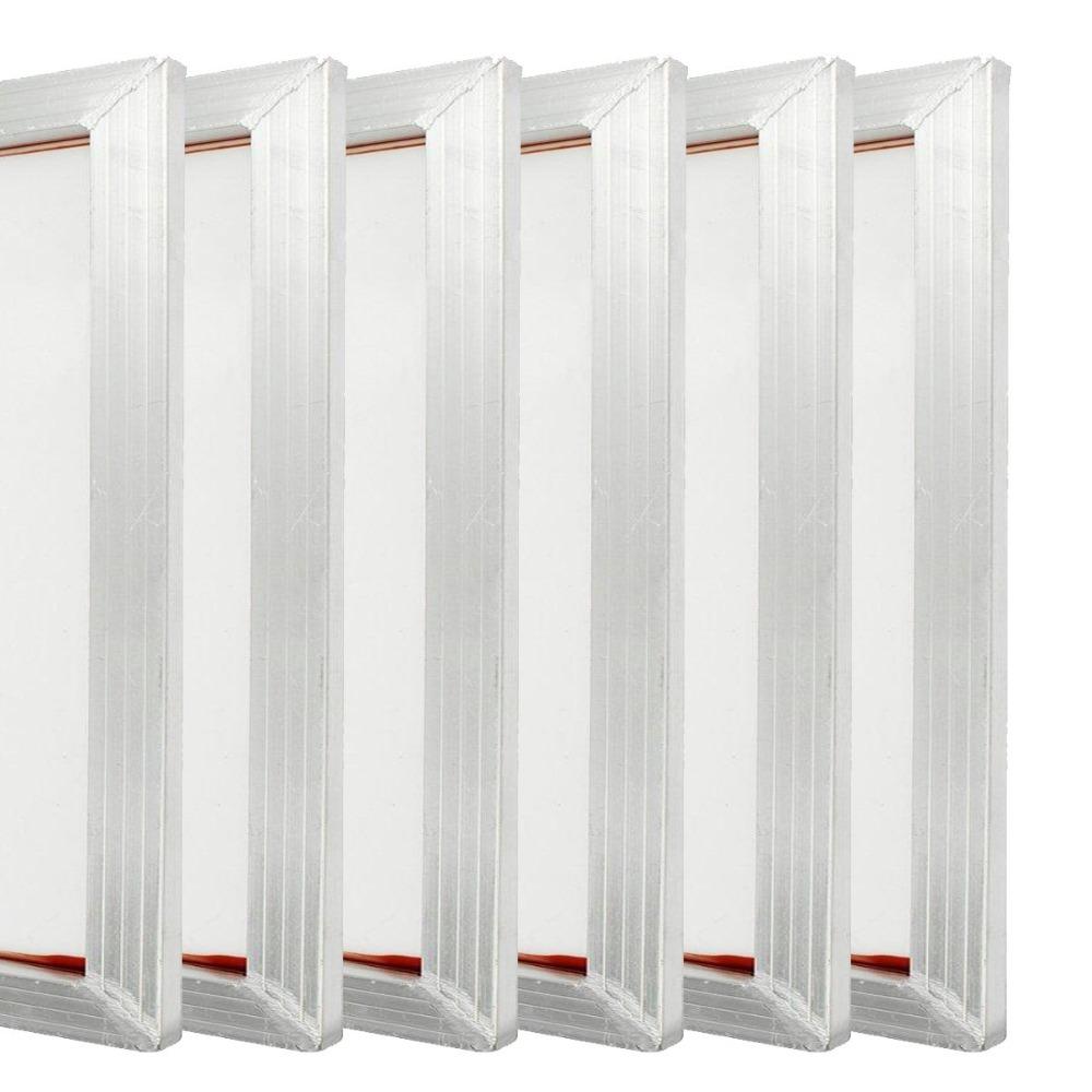 Aluminum Silk Screen Printing Screens 20 x 24 Inch Frame-110 White