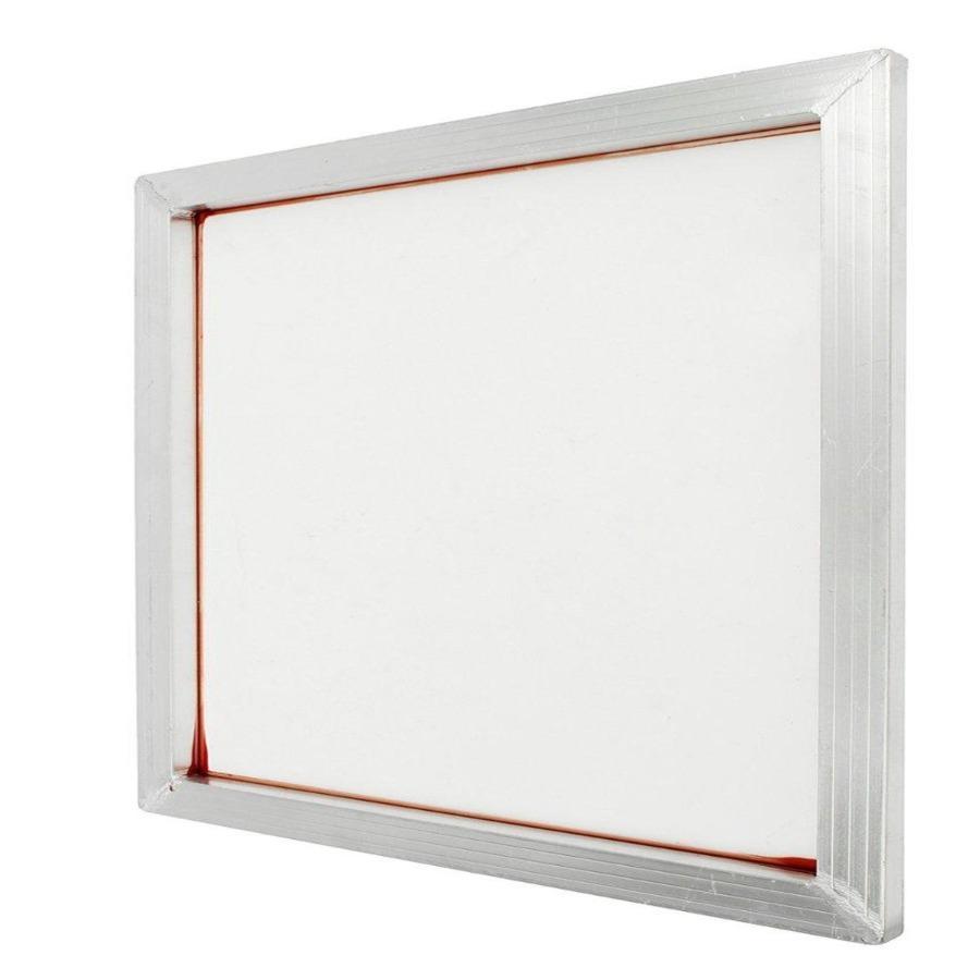 155 Mesh White 20" x 24" Aluminum Screen Printing Frame - Screen Print Direct