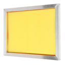 230 Mesh Yellow 20" x 24" Aluminum Screen Printing Frame - Screen Print Direct