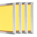 230 Mesh Yellow 20" x 24" Aluminum Screen Printing Frame - Screen Print Direct