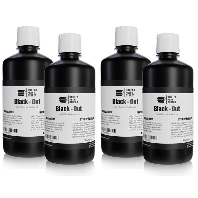 PIGMENT BLACK Stratitec Inkjet Ink Refill Three 85ml Bottles | Stratitec