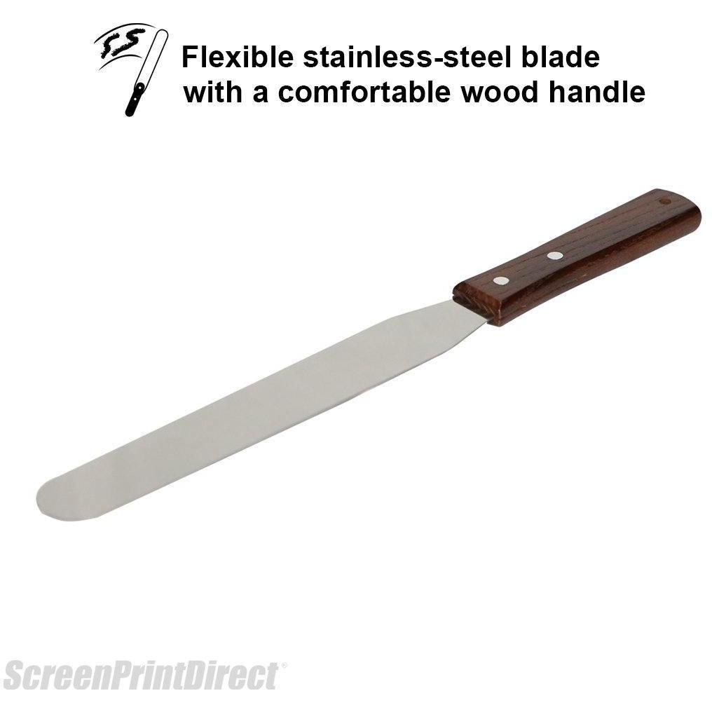 Kimura Platinum Spatula, 5 7/8'' 6888E