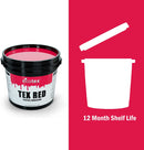 screen print direct ecotex emulsion shelf life, textile red emulsion for fabric 