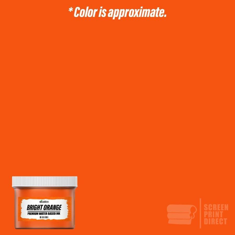 Ecotex® Water Based Fluorescent Screen Printing Ink Bright Orange