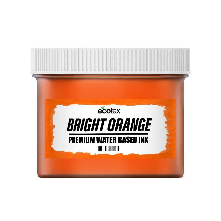 Ecotex® Water Based Fluorescent Screen Printing Ink Bright Orange - Screen Print Direct
