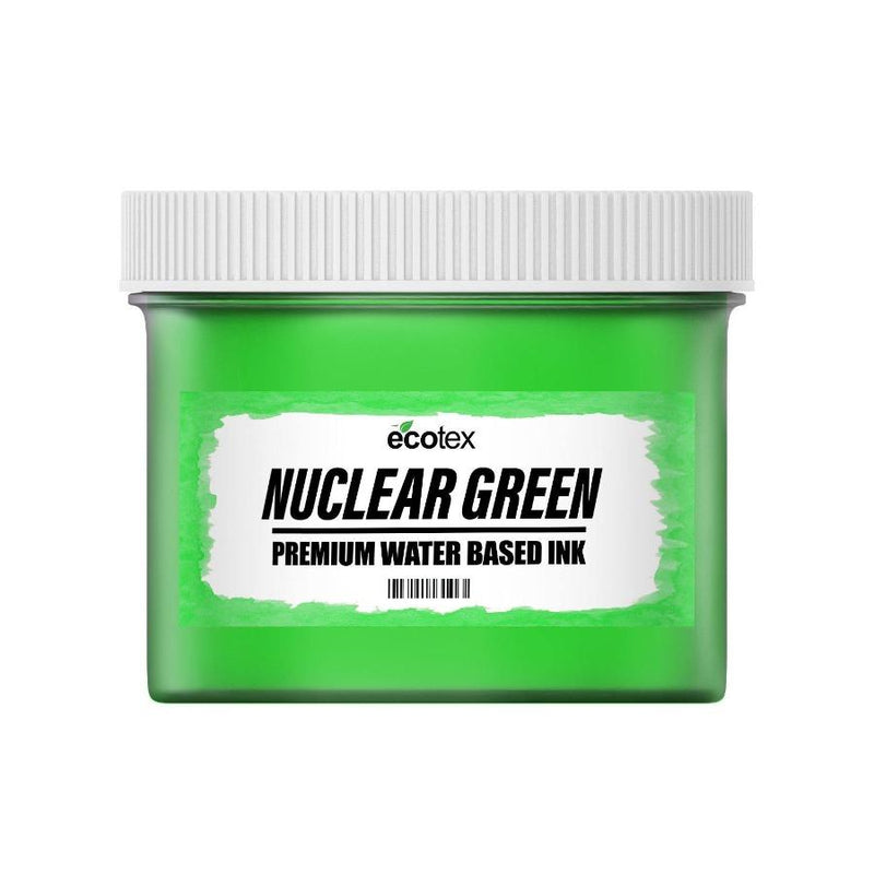 Ecotex® Water Based Fluorescent Screen Printing Ink Nuclear Green - Screen Print Direct