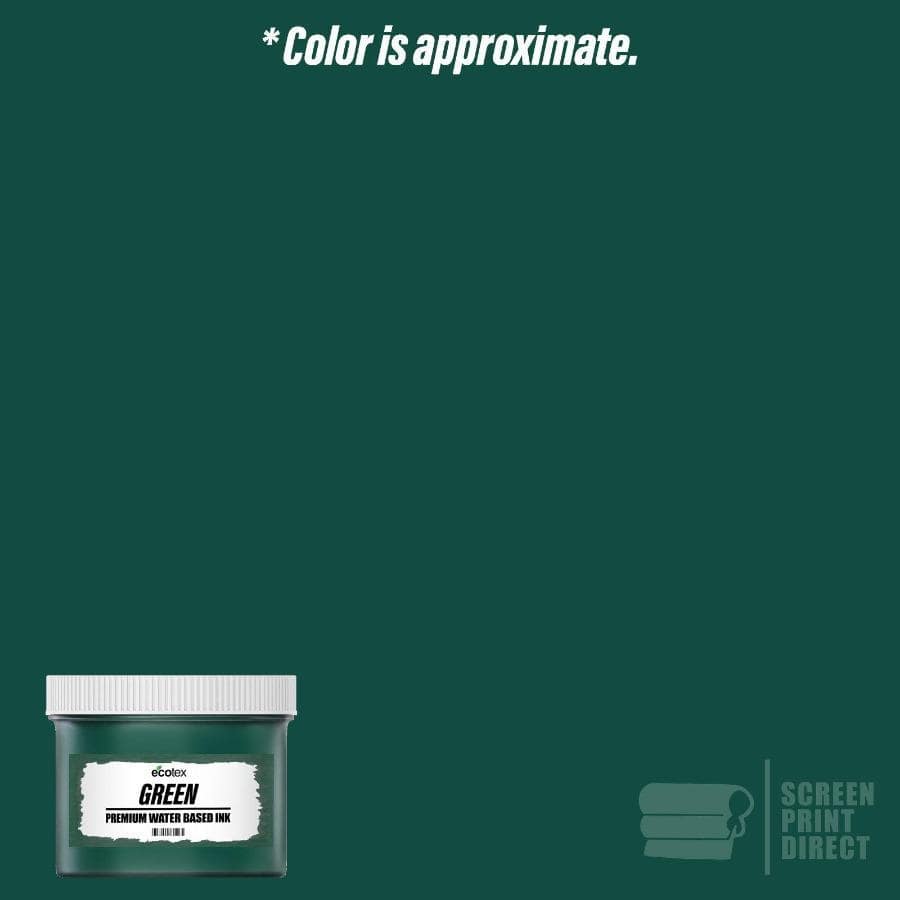 Ecotex® Water Based Screen Printing Ink Green - Screen Print Direct