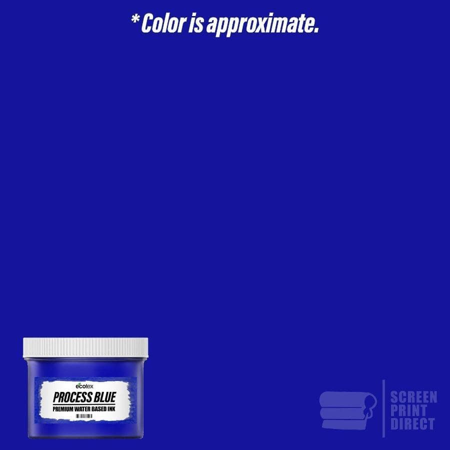 Ecotex® Water Based Screen Printing Ink Process Blue– Screen Print Direct