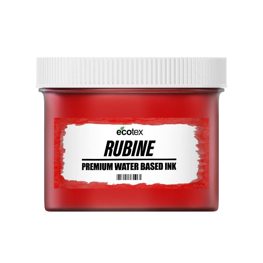 Ecotex® Water Based Screen Printing Ink Rubine - Screen Print Direct