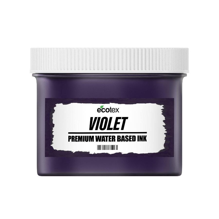 Printmaking Ink Violet Color Ecotex® Water Based Screen Printing Ink Violet| Screen Print Direct